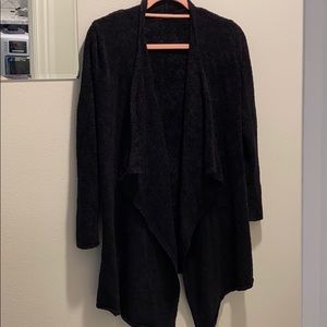Barefoot dreams super comfy wrap cardigan black